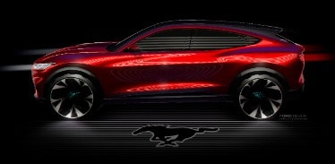 Mustang Mach-E Design Sketch
